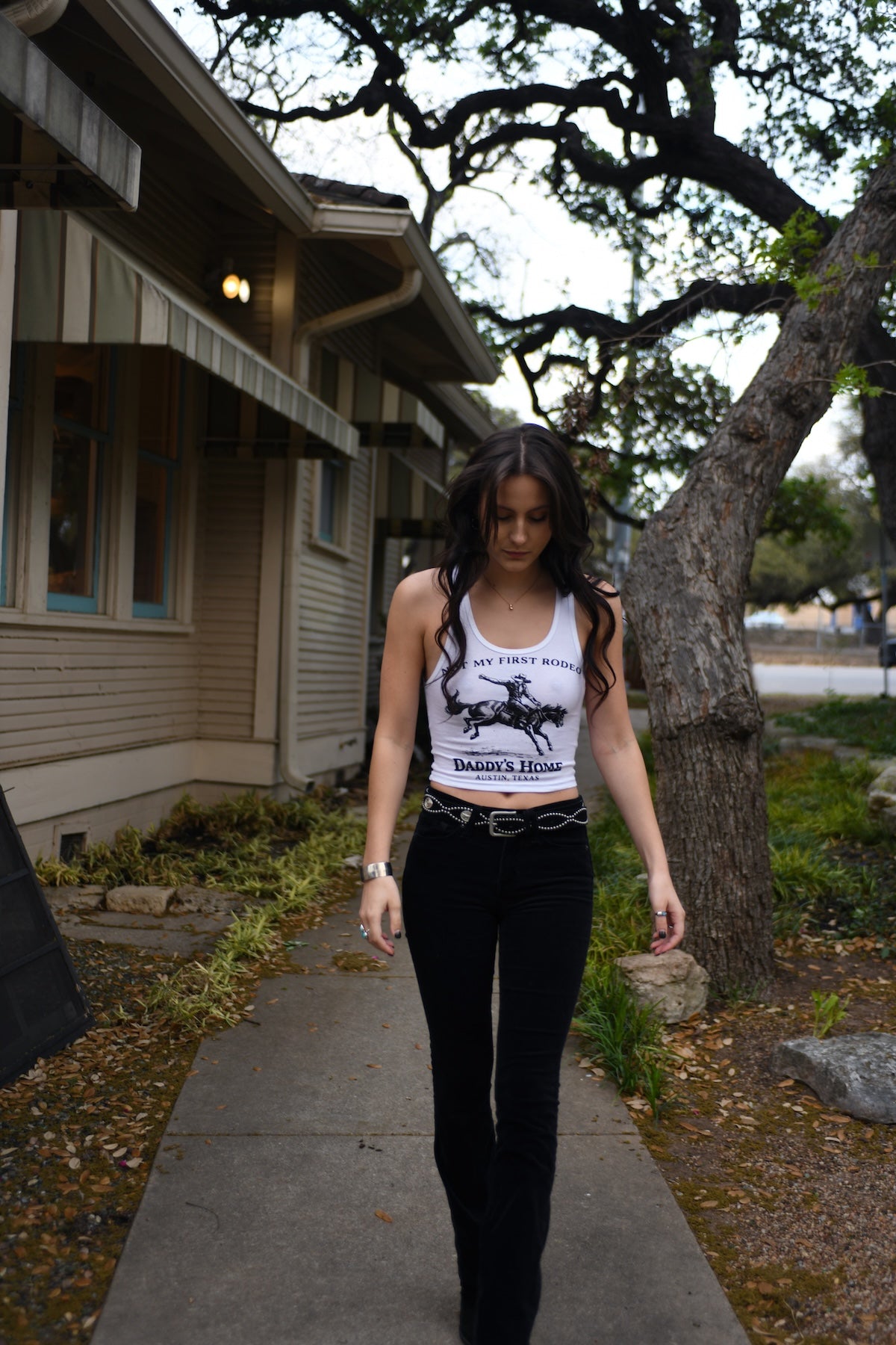 Not My First Rodeo Crop Tee