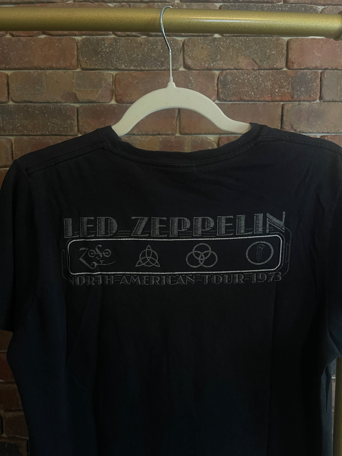 Rare 🎸 LED ZEPPELIN TEE ✨ North American Tour 73