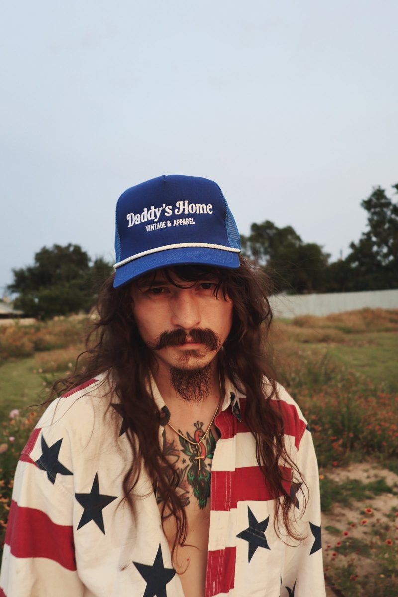 DADDY'S HOME Embroidered Star Logo BLUE TRUCKER